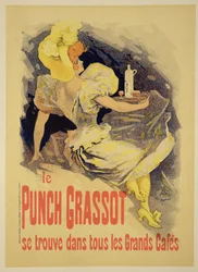 Reprodukcja plakatu reklamującego „Punch Grassot”, 1895